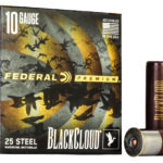 Federal PWBX107BB Black Cloud FS 10Gauge 3.50" 1 5/8oz BBShot 25 Per Box/10 Case 1 116514
