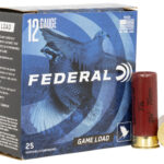 Federal H12175 Game-Shok Upland 12Gauge 2.75" 1oz 7.5Shot 25 Per Box/10 Case 2 117141