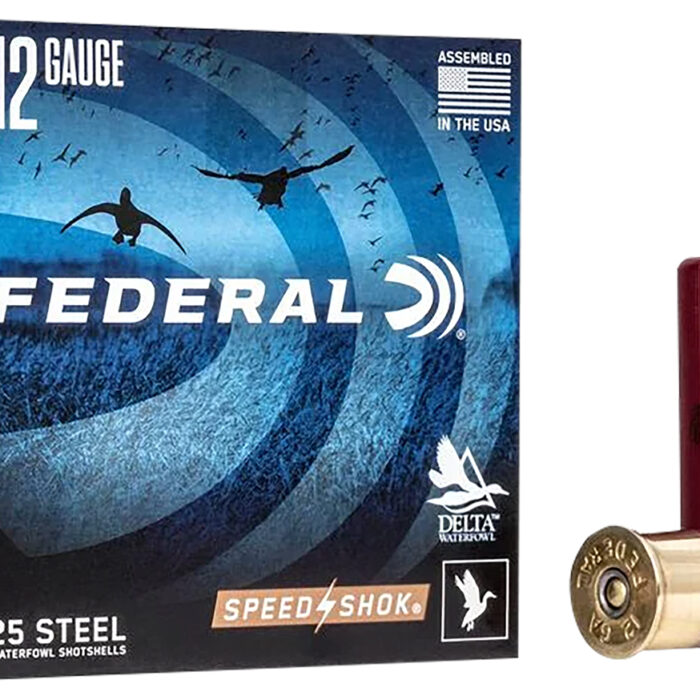 Federal WF1432 Speed-Shok  12Gauge 3" 1 1/8oz 2Shot 25 Per Box/10 Case