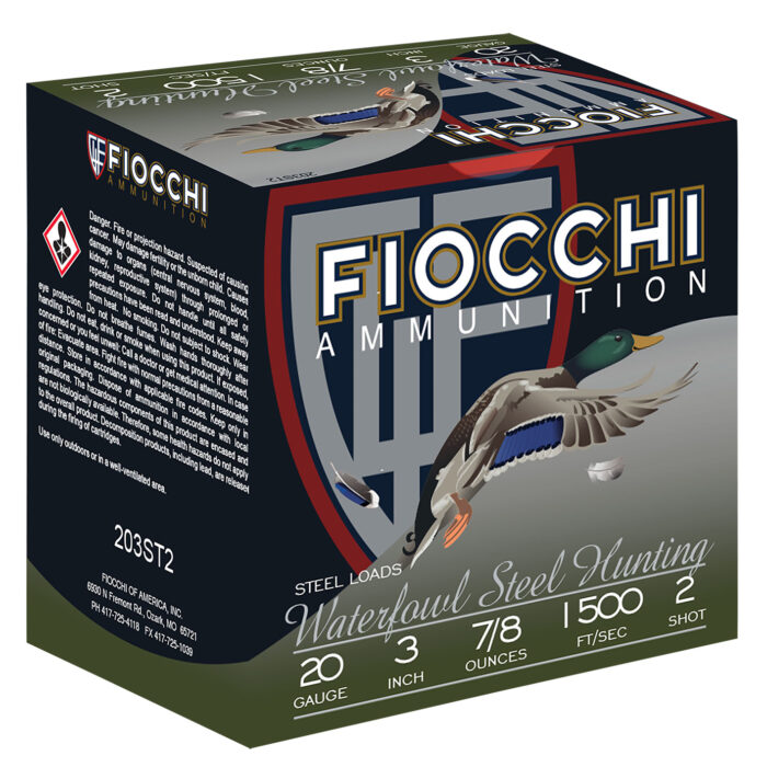 Fiocchi 203ST2 Flyway  20Gauge 3" 7/8oz 2Shot 25 Per Box/10 Case