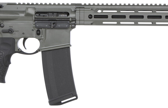 Daniel Defense 0212801219047 DDM4 V7 SLW 5.56x45mm NATO 14.50" 32+1 Deep Woods Green Cerakote 6 Position w/SoftTouch Overmolding Stock