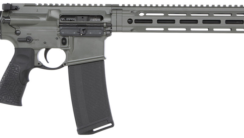 Daniel Defense 0212801219047 DDM4 V7 SLW 5.56x45mm NATO 14.50" 32+1 Deep Woods Green Cerakote 6 Position w/SoftTouch Overmolding Stock