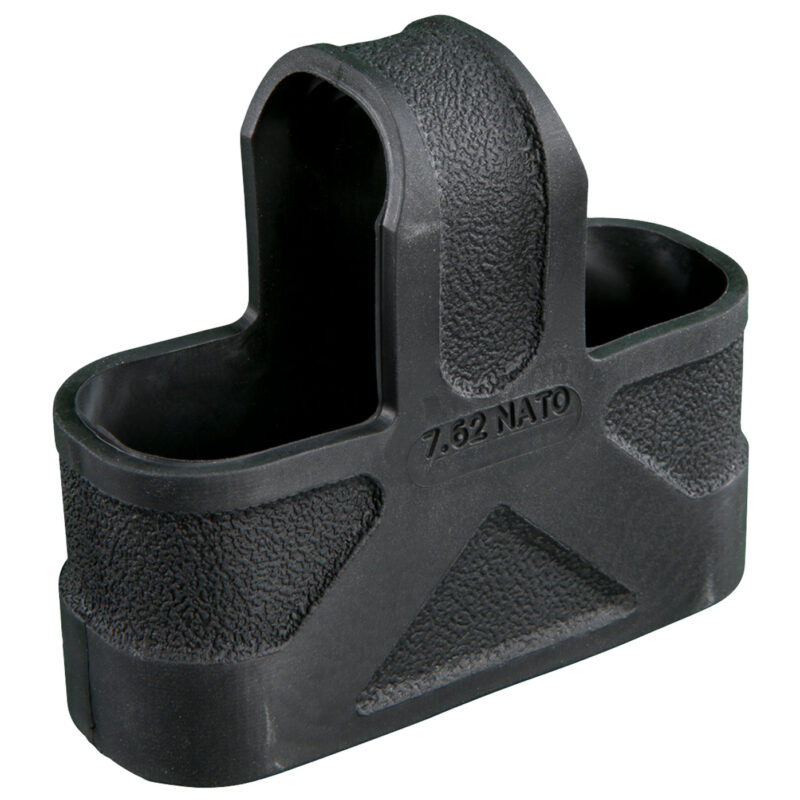 Magpul MAG002-BLK Original Magpul  Made of Rubber w/ Black Finish for 7.62x51mm NATO Mags/ 3 Per Pack