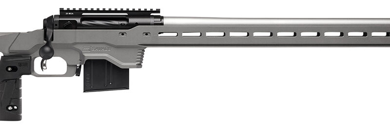 Savage Arms 57556 110 Elite Precision 308 Win 10+1 26" Matte Stainless, Matte Black Rec, Gray Cerakote Adjustable MDT ACC Aluminum Chassis Stock