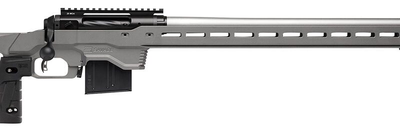 Savage Arms 57558 110 Elite Precision 6mm Creedmoor 10+1 26" Matte Stainless, Matte Black Rec, Gray Cerakote Adjustable MDT ACC Aluminum Chassis Stock (MB Not Included)