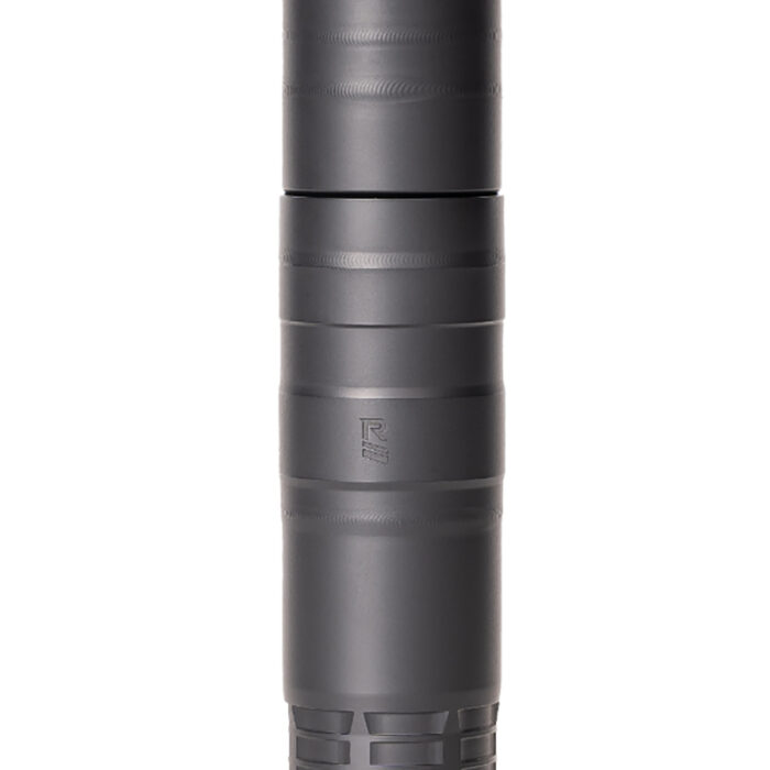 Rugged Suppressors RAD01762 Radiant762  7.62mm 1.50" Diameter, 17-4 Stainless Steel, Black Cerakote Finish, 5/8"-24 tpi