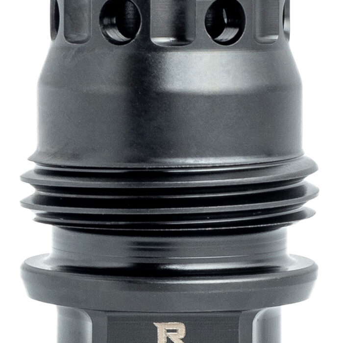 Rugged Suppressor MB012 M2 Brake  Black with 5/8"-24 tpi Threads & 1.30" OAL for Radiant762, Surge762, Razor762 & Micro30 Suppressors
