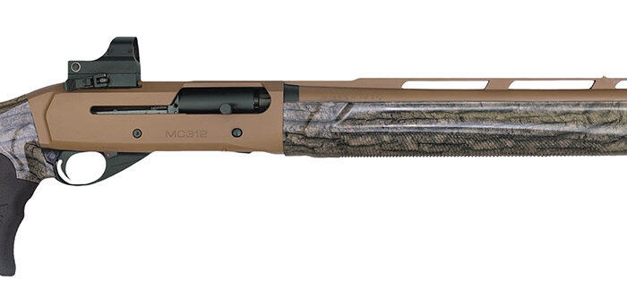 Girsan 390160 MC312 Gobbler 12 Gauge with 24" Barrel, 3.5" Chamber, 5+1 Capacity, Bronze Cerakote Metal Finish & Camo Fixed Pistol Grip Synthetic Stock Right Hand (Full Size) Includes Red Dot