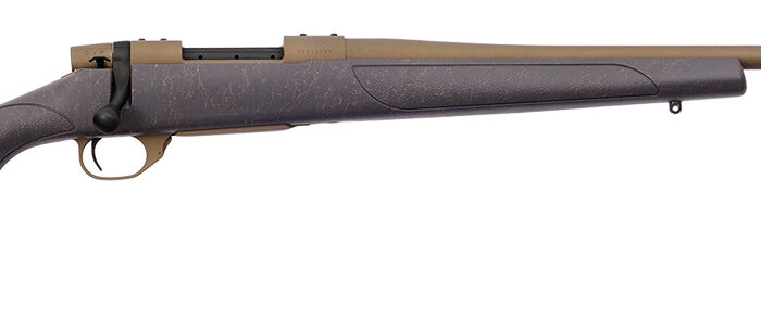 Weatherby VWB270NR4T Vanguard Weatherguard 270 Win 5+1 24" Barrel, Burnt Bronze Cerakote Metal Finish, Bronze Webbed Black Fixed Monte Carlo Stock