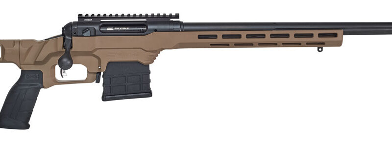Savage Arms 57563 110 Precision 308 Win 10+1 20", Matte Black Rec/Barrel, Flat Dark Earth Cerakote MDT LSS XL Chassis, Polymer Grip