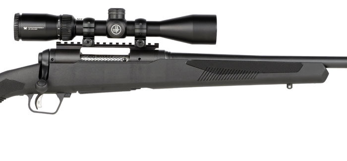 Savage Arms 57595 110 Apex Hunter XP 6.5 PRC 2+1 24", Matte Black Metal, Synthetic Stock, Vortex Crossfire II 3-9x40mm Scope