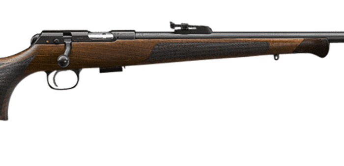 CZ-USA 02371 CZ 457 Premium Full Size 22 LR 5+1 24.80" Black Nitride Black Nitride Steel Receiver Turkish Walnut Monte Carlo w/Decorative Forend Tip Stock Right Hand