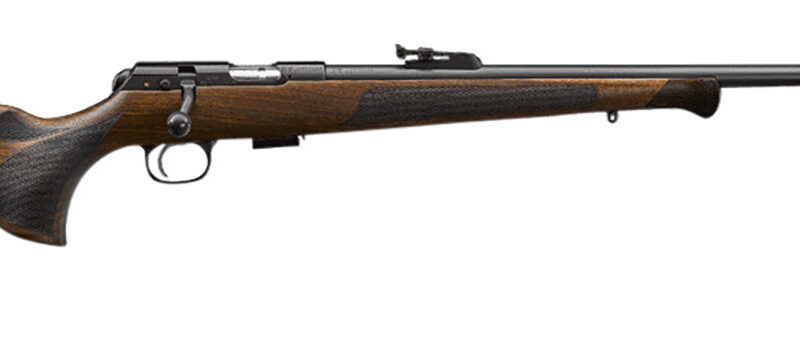 CZ-USA 02371 CZ 457 Premium Full Size 22 LR 5+1 24.80" Black Nitride Black Nitride Steel Receiver Turkish Walnut Monte Carlo w/Decorative Forend Tip Stock Right Hand