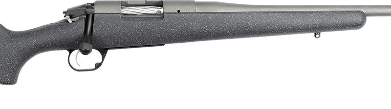 Bergara Rifles BPR28308 Premier Mountain 308 Win 4+1 22" Tactical Gray Cerakote Barrel, Tactical Gray Cerakote Stainless Steel Receiver, Gray Speckled Black Stock, Right Hand