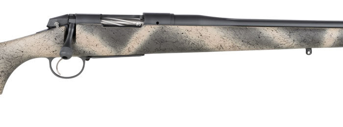 Bergara Rifles BPR33308 Premier Highlander 308 Win 4+1 20" Sniper Gray Cerakote Fluted Barrel, Sniper Gray Cerakote Stainless Steel Receiver, Woodland Camo Grayboe Stock