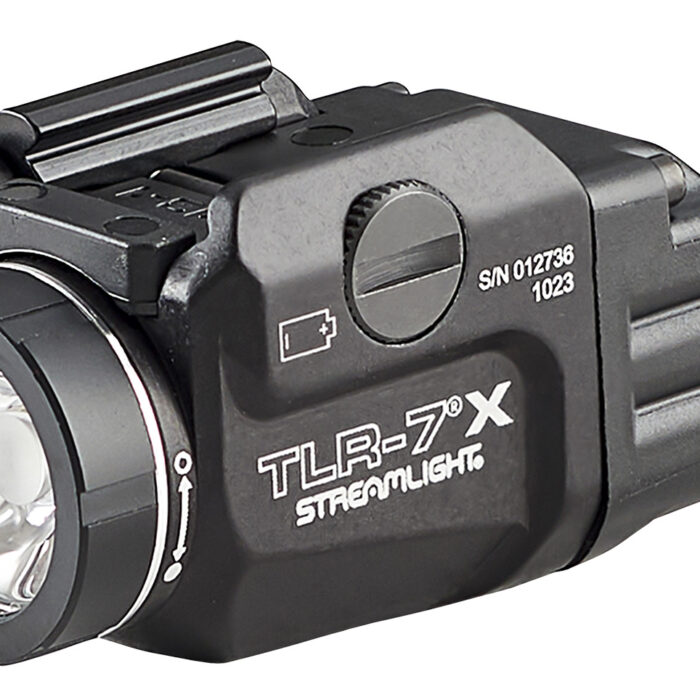 Streamlight 69424 TLR-7X Gun Light  Black Anodized 500 Lumens White LED