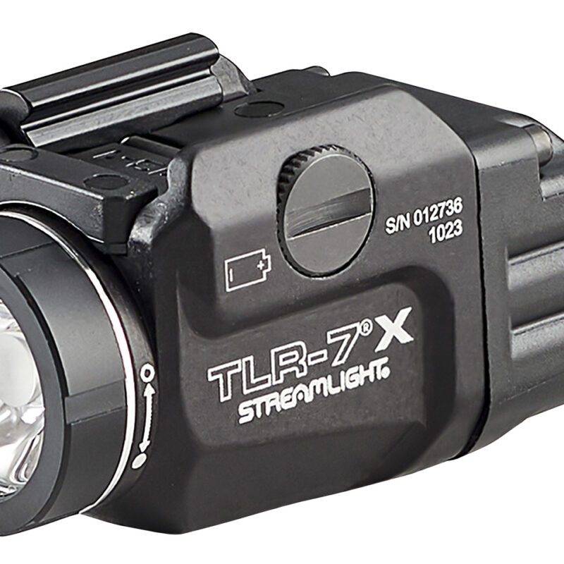 Streamlight 69424 TLR-7X Gun Light  Black Anodized 500 Lumens White LED