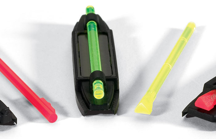 Browning 12859 HI-Viz Bird Buster  For Browning Shotguns, Green/Red/Yellow LitePipes Front