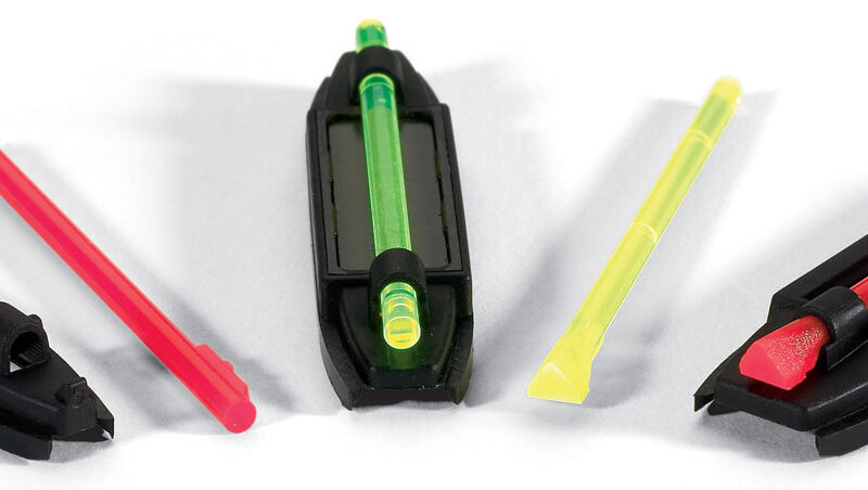 Browning 12859 HI-Viz Bird Buster  For Browning Shotguns, Green/Red/Yellow LitePipes Front