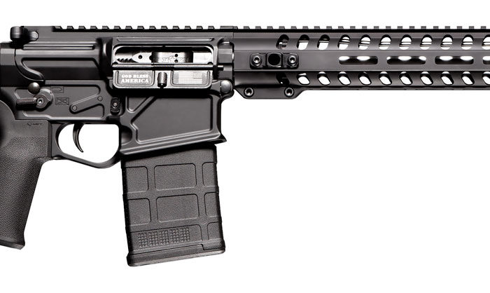 Patriot Ordnance Factory 01662 Rogue Direct Impingement 7.62x51mm NATO 20+1 16.50" Stainless Steel Barrel, Black Anodized Receiver, 11" Renegade Handguard, Synthetic 6 Position MFT Minimalist Stock
