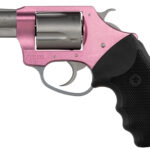 Charter Arms 93830 Undercover Southpaw 38 Special, 5 Shot 2" Matte Stainless Steel Barrel & Cylinder, Pink Aluminum Frame w/Black Finger Grooved Rubber Grip, Exposed Hammer 2 119785