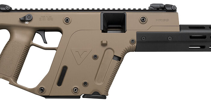 Kriss USA KV22CFD00 Vector 22 Gen II CRB Full Size 22 LR 10+1 16" Black Chrome Moly Barrel Flat Dark Earth Cerakote Aluminum Receiver Flat Dark Earth 6 Position Stock Right Hand
