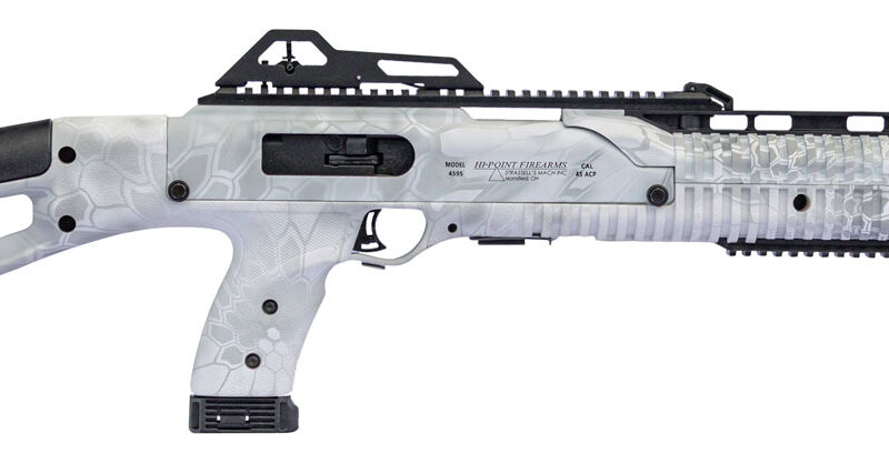 Hi-Point 1095TSKRYP 1095TS Carbine 10mm Auto 10+1 17.50" Threaded Barrel, Kryptek Yeti All Weather Skeletonized Stock, Kryptek Yeti Polymer Grip