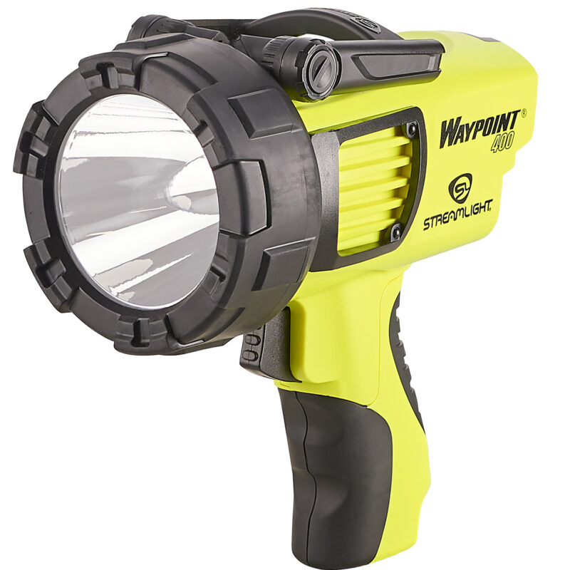 Streamlight 44910 WayPoint 400 38/600/1400 Lumens White LED Yellow Polycarbonate 1,265 Meters