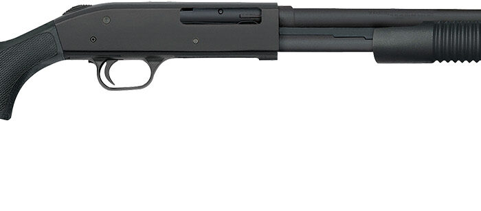 Mossberg 50700 590 Persuader 410 Gauge 6+1 3" 18.50" Cylinder Bore Barrel, Matte Blued Metal Finish, Drilled & Tapped Receiver, Synthetic Stock