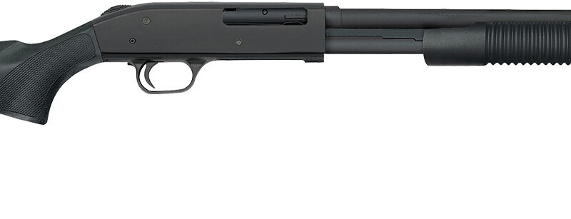 Mossberg 50700 590 Persuader 410 Gauge 6+1 3" 18.50" Cylinder Bore Barrel, Matte Blued Metal Finish, Drilled & Tapped Receiver, Synthetic Stock