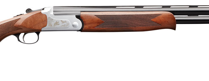 Charles Daly 930197 202  Full Size 12 Gauge Break Open 3" 2rd 28" Blued Vent Rib Barrel, Silver Engraved Steel Receiver, Fixed Walnut Wood Stock
