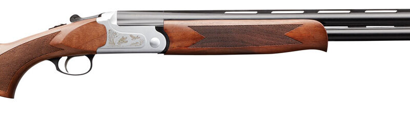 Charles Daly 930197 202  Full Size 12 Gauge Break Open 3" 2rd 28" Blued Vent Rib Barrel, Silver Engraved Steel Receiver, Fixed Walnut Wood Stock