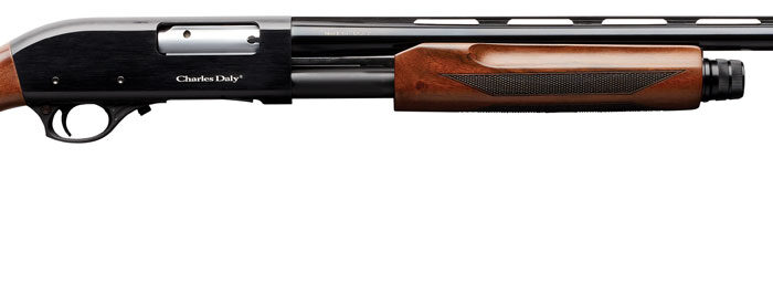 Charles Daly 930199 301  12 Gauge 3" 4+1 28" Vent Rib Blued  Barrel, Black Anodized Aluminum Receiver, Checkered Gloss Wood Stock & Forend, Auto Ejection,  Includes 3 Choke Tubes