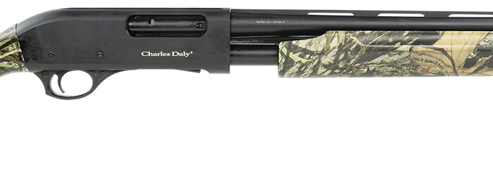 Charles Daly 930225 301 Compact 20 Gauge 3" 4+1 22" Vent Rib Barrel, Full Coverage Mossy Oak Obsession Camouflage, Checkered Synthetic Stock & Forend, Auto Ejection, Includes 3 Choke Tubes