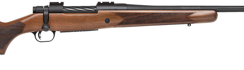 Mossberg 28132 Patriot  Full Size 300 Win Mag 3+1 24" Matte Blued Fluted Threaded Barrel, Drilled & Tapped Matte Blued Stainless Steel Receiver, Walnut Fixed Stock, Right Hand