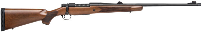 Mossberg 28121 Patriot  Full Size 300 Win Mag 3+1 24" Matte Blued Fluted Threaded Barrel, Drilled & Tapped Matte Blued Stainless Steel Receiver, Walnut Fixed Stock, Right Hand