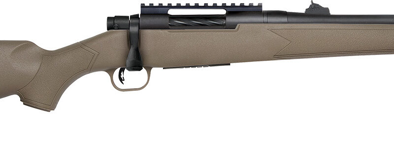 Mossberg 28051 Patriot  450 Bushmaster Caliber with 3+1 Capacity, 16.25" Threaded/Fluted Barrel, Matte Blued Metal Finish & Flat Dark Earth Synthetic Stock Right Hand (Full Size)