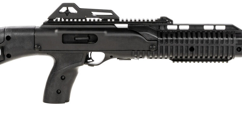 Hi-Point 995TS19 995TS Carbine 9mm Luger Caliber with 19" Barrel, 10+1 Capacity, Black Metal Finish, Black All Weather Skeletonized Stock & Black Polymer Grip Right Hand