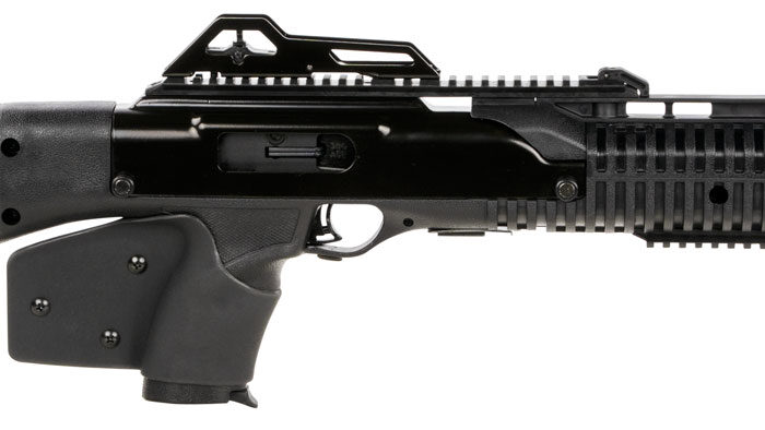 Hi-Point 3895TSCA 3895TS Carbine *CA Compliant 380 ACP Caliber with 16.50" Barrel, 10+1 Capacity, Black Metal Finish, Black All Weather Skeletonized Stock & Black California Paddle Grip Right Hand