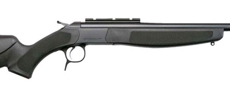 CVA CR4817 Scout  Full Size 350 Legend 1 Shot 20" Matte Blued Steel Barrel & Receiver, Black Fixed Synthetic Stock, Right Hand