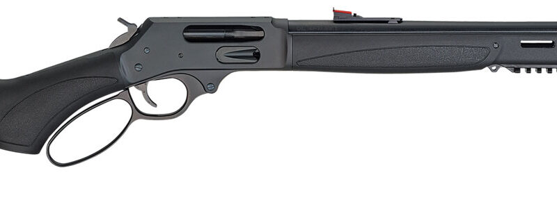 Henry H010X X Model  Full Size 45-70 Gov 4+1 19.80" Blued Steel Barrel, Blued Steel Receiver, Black Synthetic Stock Ambidextrous