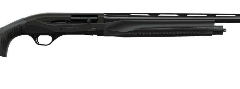 Retay USA GORBLK26 Gordion Waterfowl Inertia Plus 12 Gauge with 26" Deep Bore Drilled Barrel, 3" Chamber, 4+1 Capacity, Matte Black Anodized Metal Finish & Black Synthetic Stock Right Hand (Full Size)