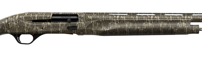 Retay USA GORCBTL26 Gordion Waterfowl Inertia Plus 12 Gauge with 26" Deep Bore Drilled Barrel, 3" Chamber, 4+1 Capacity, Overall Mossy Oak Bottomland Finish & Synthetic Stock Right Hand (Full Size)