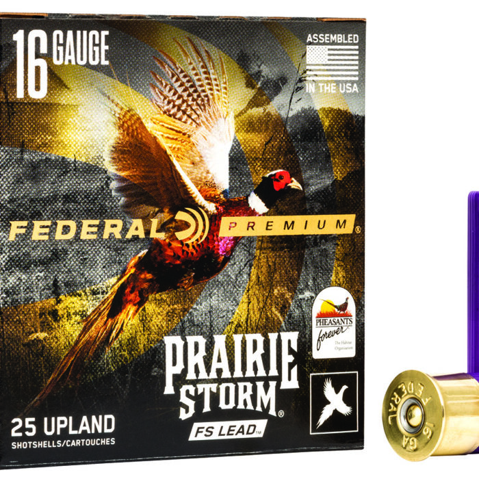 Federal PFX164FS5 Premium Prairie Storm FS 16Gauge 2.75" 1 1/8oz 5Shot 25 Per Box/10 Case