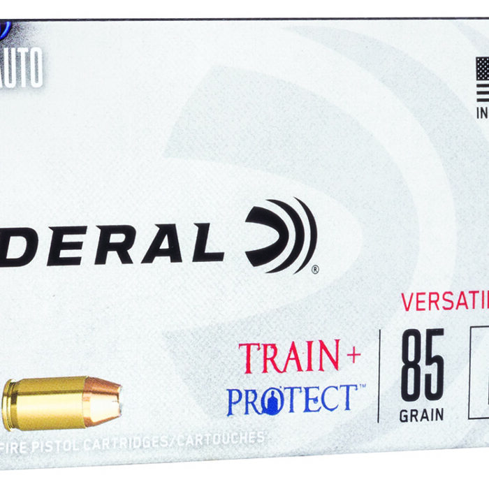 Federal TP380VHP1 Train + Protect  380ACP 85gr Versatile Hollow Point 50 Per Box/10 Case