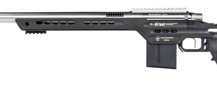 MasterPiece Arms 65PRCPMR PMR  6.5 PRC 26" 10+1 Black Cerakote Black Cerakote Aluminum Chassis with Adjustable Cheek Stock Black A2 Grip Right Hand