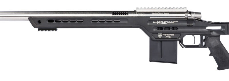 MasterPiece Arms 65PRCPMR PMR  6.5 PRC 26" 10+1 Black Cerakote Black Cerakote Aluminum Chassis with Adjustable Cheek Stock Black A2 Grip Right Hand
