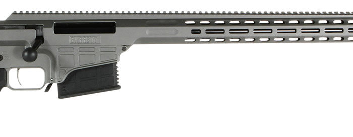 Barrett 18504 MRAD  338 Lapua Mag 26" 10+1 Tungsten Gray Cerakote Tungsten Gray Fixed Adjustable Comb Stock Black Polymer Grip Right Hand