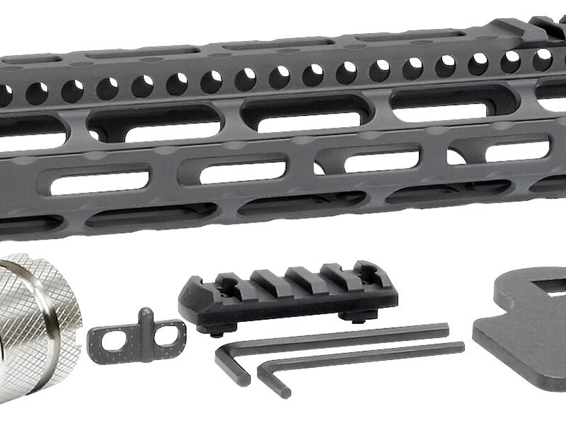 Midwest Industries MIULW105 Ultralight  AR-15 Black Hardcoat Anodized Aluminum/Polymer 10.50" Picatinny/M-LOK