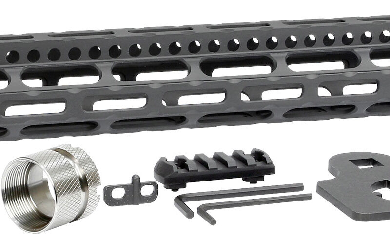Midwest Industries MIULW14 Ultralight  AR-15 Black Hardcoat Anodized Aluminum/Polymer 14" Picatinny/M-LOK